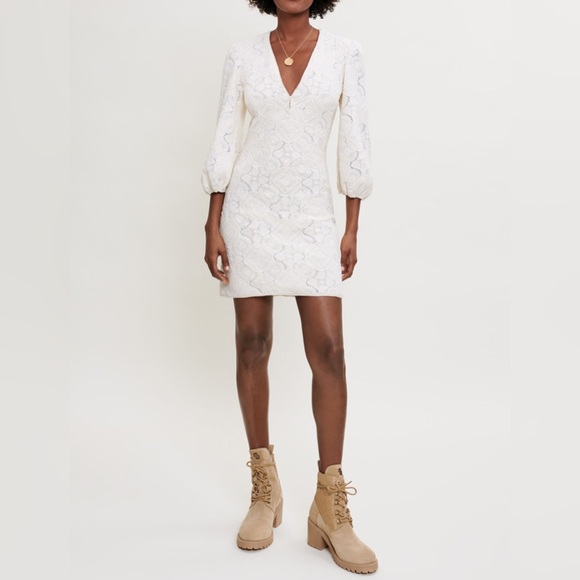 NWT Maje Richet Sequined Mini Dress Size Large (40) - Picture 2 of 12